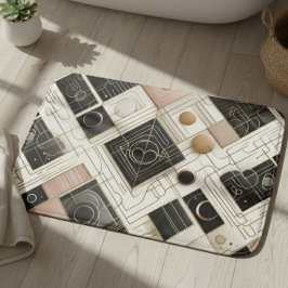 Art Deco Badmat