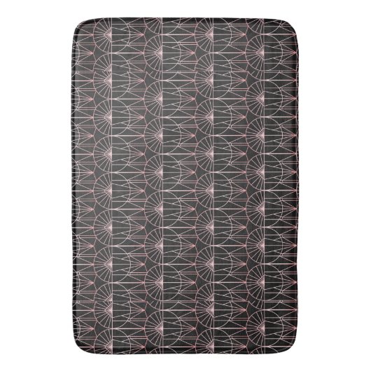 Art Deco Badmat (Voorkant Verticaal)
