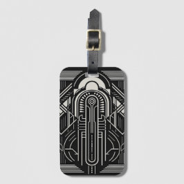 Art Deco Bagagelabel