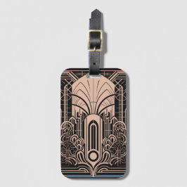 Art Deco Bagagelabel