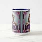 Art Deco Balance Meditatie Mok (Midden)