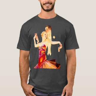 Art Deco Ballroom Dancing T-shirt