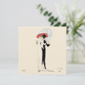  Art Deco Ballroom Paar door Leo Rauth Kaart (Staand voorkant)