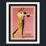 Art Deco "Bally Chaussures" Poster 16 x 20<br><div class="desc">Mooie vintage,  Art Deco,  reclame voor Bally Chaussures. Poster meet 16 x 20 Joco Studio.</div>