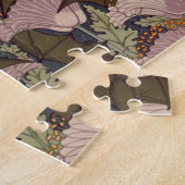 Art Deco Bat en Flowers Legpuzzel (Zijkant)