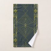 Art Deco Bath Towels Bad Handdoek (Handdoek)