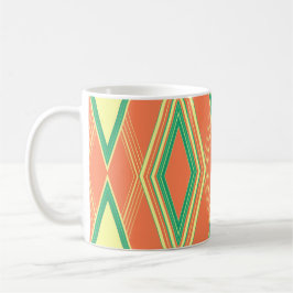 Art Deco Beach Colour Coffee-Mok Koffiemok