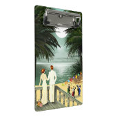 Art Deco Beach Mini Klembord (Schuin)