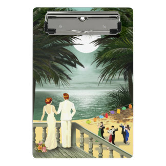 Art Deco  Beach Mini Klembord