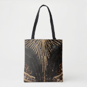 Art Deco Beads -  Mode - uw initialen Tote Bag (Voorkant)