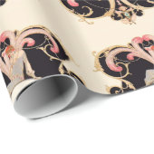 ART DECO BEAUTY MODE COSTUME DESIGNER MONOGRAM CADEAUPAPIER (Rol Hoek)