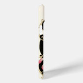 ART DECO BEAUTY MODE PINK GEMSTONE MONOGRAM Case-Mate iPhone CASE (Achterkant / Rechts)