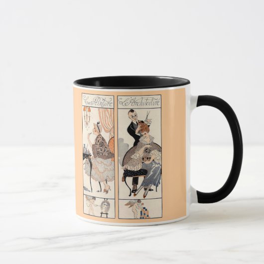 Art Deco Beauty Mok (Rechts)