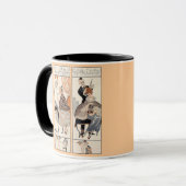 Art Deco Beauty Mok (Voorkant links)