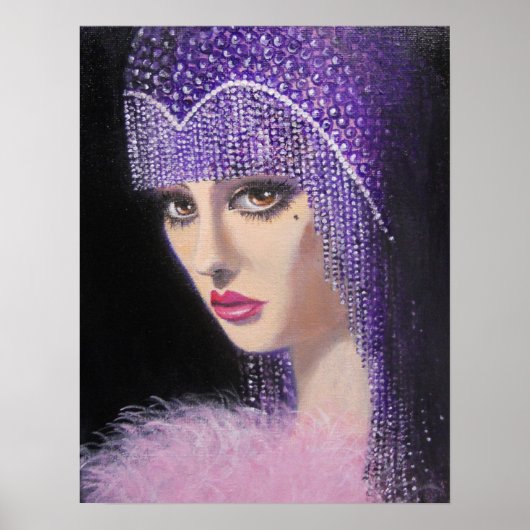 ART DECO BEAUTY POSTER (Voorkant)