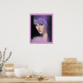 ART DECO BEAUTY POSTER (Keuken)