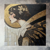 Art Deco Beauty Tegeltje