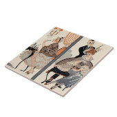 Art Deco Beauty Tegeltje (Zijkant)