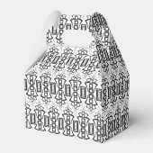 Art Deco Bedankdoosjes (Achterkant)