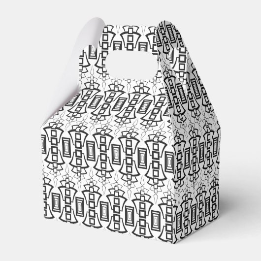 Art Deco Bedankdoosjes (Achterkant)