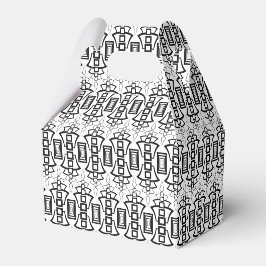 Art Deco Bedankdoosjes (Voorkant Zijde)