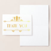 Art Deco bedankkaarten Folie Kaarten (Display)