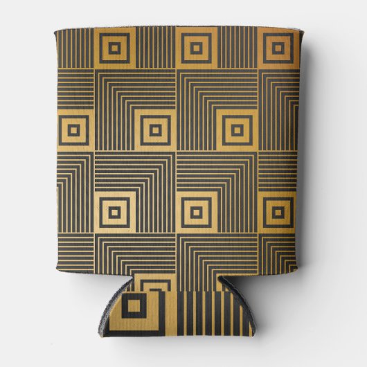 Art Deco behangpatroon Blikjeskoeler (Voorkant)