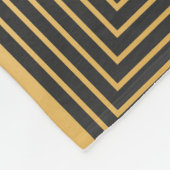 Art Deco behangpatroon Fleece Deken (Hoek)