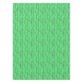 Art Deco behangpatroon, jade groen Tafelkleed (Voorkant)