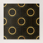  Art Deco behangpatroon Legpuzzel (Verticaal)