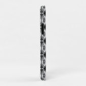 Art Deco behangpatroon - zwart en wit Case-Mate iPhone Case (Achterkant/rechts)