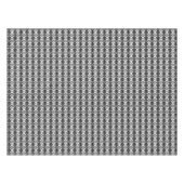 Art Deco-behangpatroon - zwart-wit Tafelkleed (Voorkant (Horizontaal))