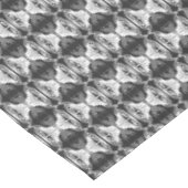 Art Deco-behangpatroon - zwart-wit Tafelkleed (Gekanteld)