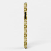 Art Deco-behangselpatroon - goud en wit Case-Mate iPhone Case (Achterkant/rechts)