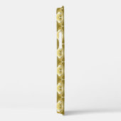 Art Deco-behangselpatroon - goud en wit Case-Mate iPhone Case (Achterkant / Rechts)