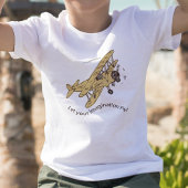 Art Deco Bi-planes - laat je verbeelding vliegen. Kinder Shirts