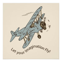 Art Deco Bi-planes - laat je verbeelding vliegen.