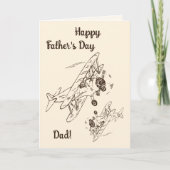 Art Deco Bi-Planes - Vaderdag! Kaart (Voorkant)