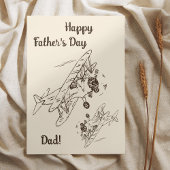 Art Deco Bi-Planes - Vaderdag! Kaart