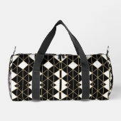 Art Deco Black and Gold Geometric luxury Plunjezak (Achterkant)