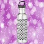 Art Deco Black en White Pattern Waterfles<br><div class="desc">Ben je een fan van art deco? Deze waterfles heeft een zwart-wit art deco patroon.</div>