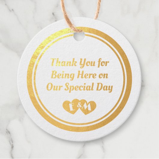 Art Deco Black Gold Geometry Wedding Special Event Bedankjes Labels (Voorkant)