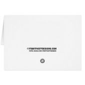  Art Deco Black White Lijst #1 Tabelnummer (Achterkant Horizontaal)