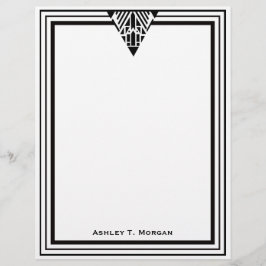  Art Deco Black Wht Lijst #1 Aangepast