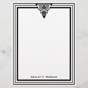 Art Deco Black Wht Lijst #1 Aangepast