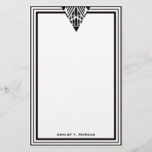 Art Deco Black Wht Lijst #1 Aangepast