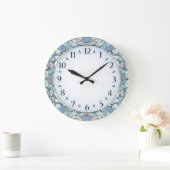Art Deco Blauw Grote Klok (Huis)