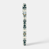 Art Deco bloeit iPhone 15 Case (Linkerkant)