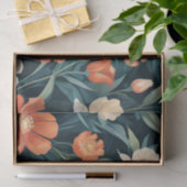 Art Deco bloemdesign Tissuepapier (Geschenk)