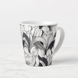 Art Deco Bloemen 12oz Mok